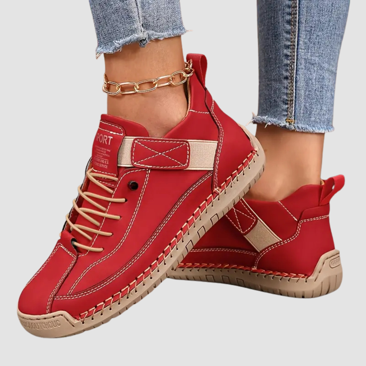 MIA ORTHOPEDIC SNEAKERS - Medical Grade Wide - Toe Support for Never Pain & Stability