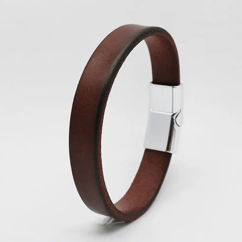 Vintage-Armband aus echtem Leder