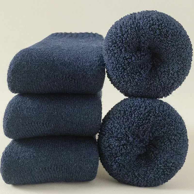 (3 Pairs) Warm Merino Wool Socks