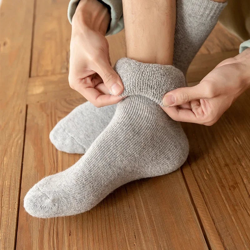 (3 Pairs) Warm Merino Wool Socks